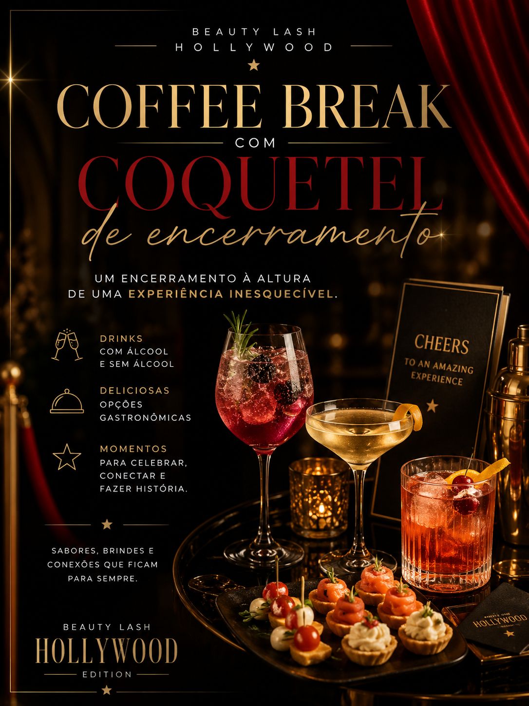 Coffee break com coquetel — Hollywood